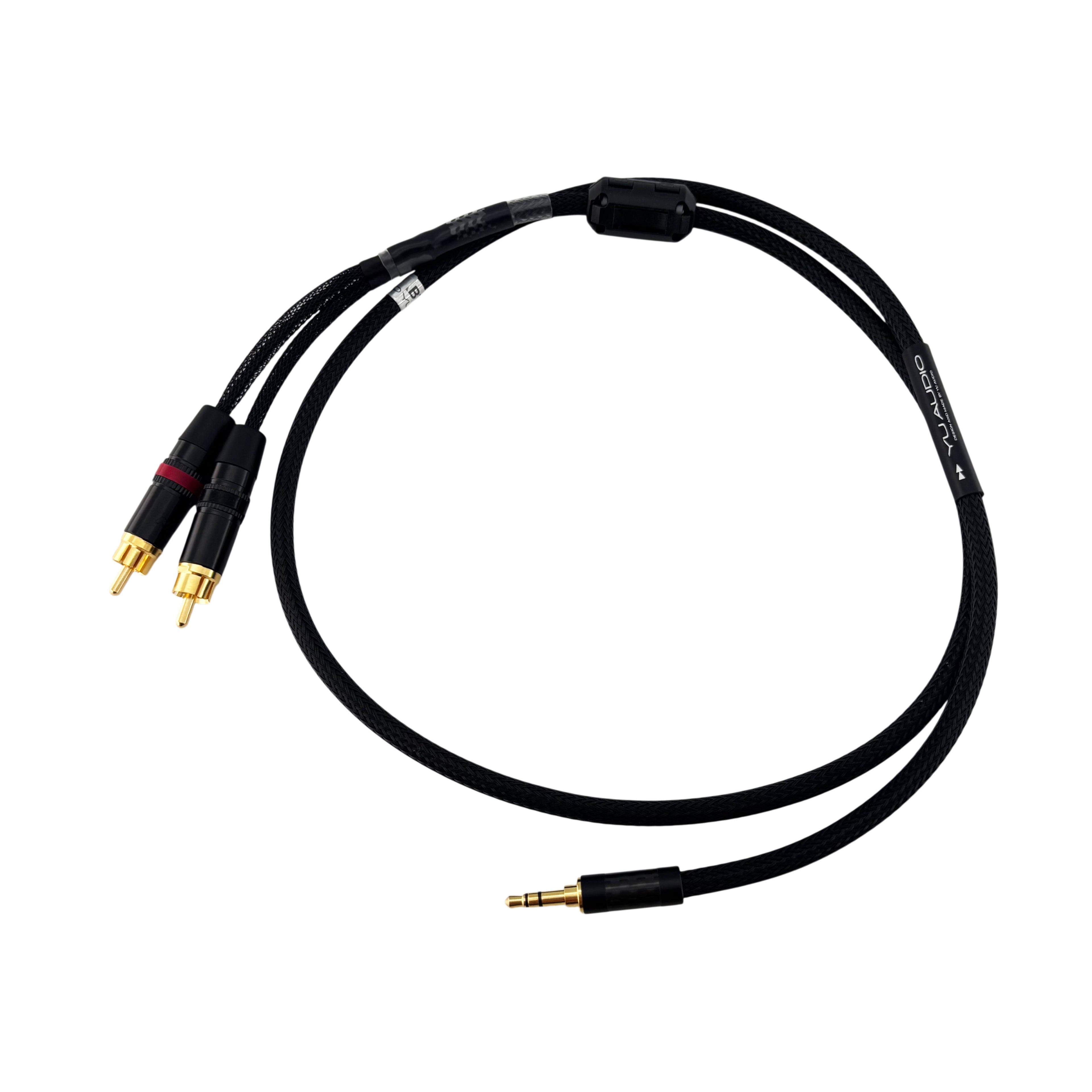 3.5mm/2RCA 黑標訊號線