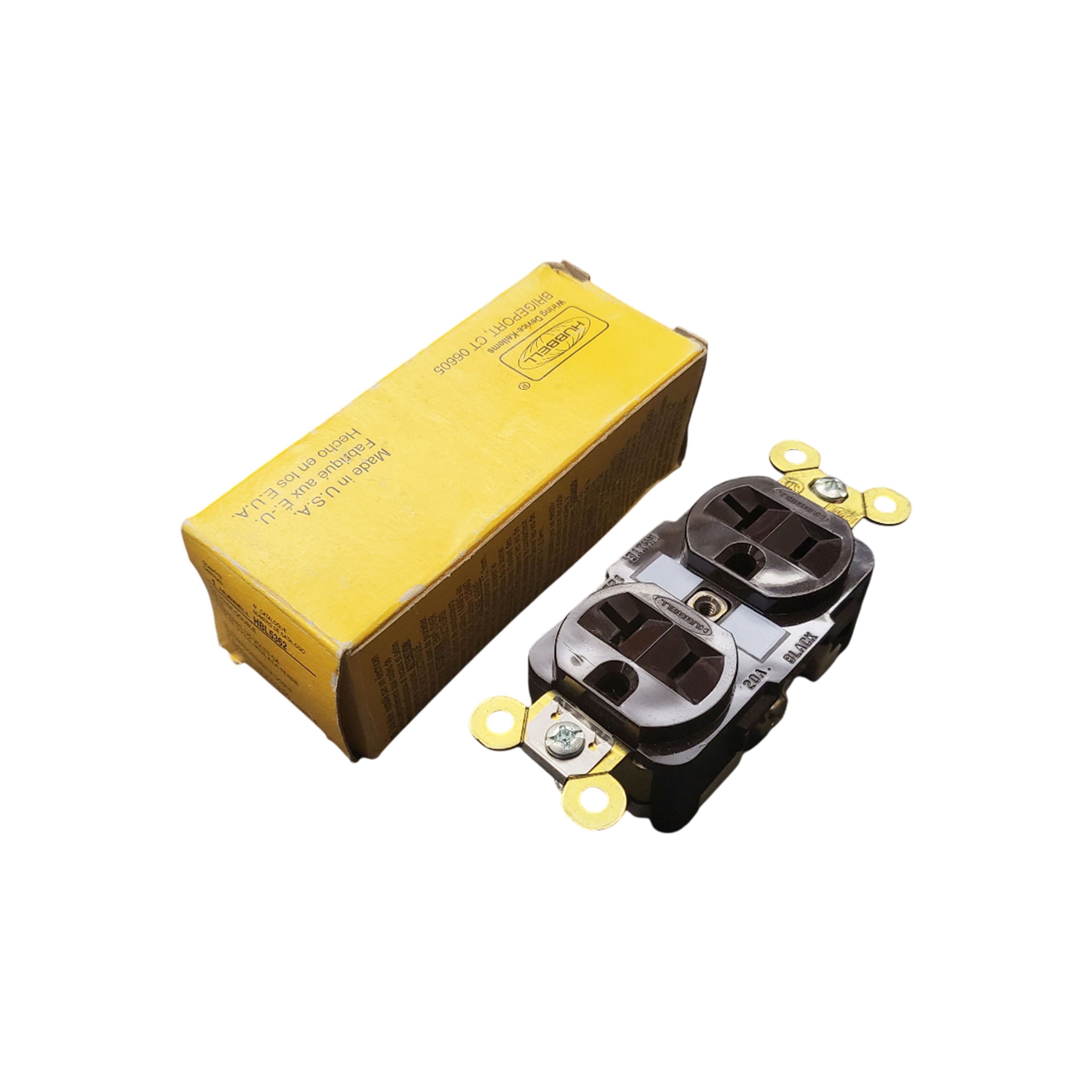 古董Hubbell 5362 插座